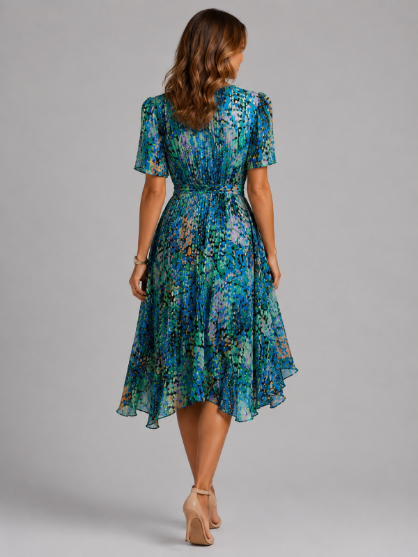 Junia Floral Wrap Dress
