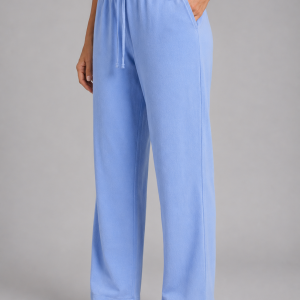 Women's Relaxed Drawstring Trousers ?C Wide Leg Casual Fit - Image 3