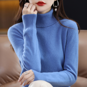 Elena Cashmere Turtleneck - Image 2
