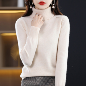 Elena Cashmere Turtleneck - Image 14