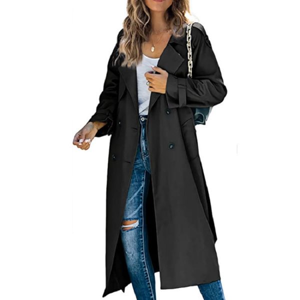 Zara - Women's Trench Coat Long
