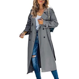 Zara -  Women's Trench Coat Long - Image 4