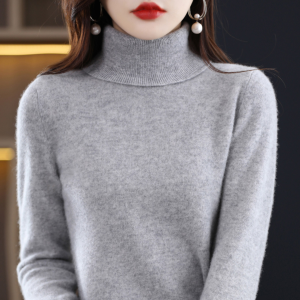Elena Cashmere Turtleneck - Image 10