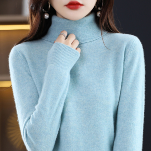 Elena Cashmere Turtleneck - Image 3