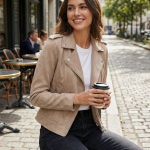 Saskia Biker Jacket - Image 9