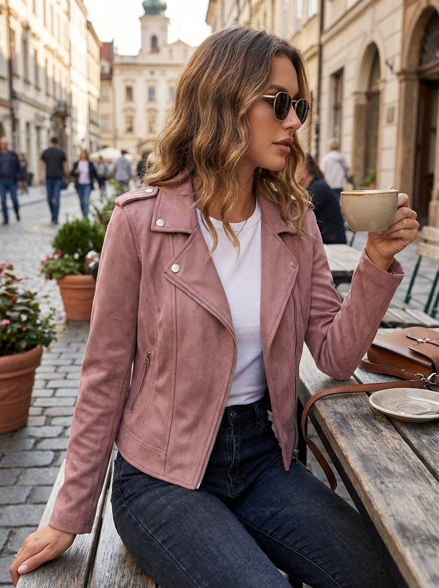 Saskia Biker Jacket - Image 10