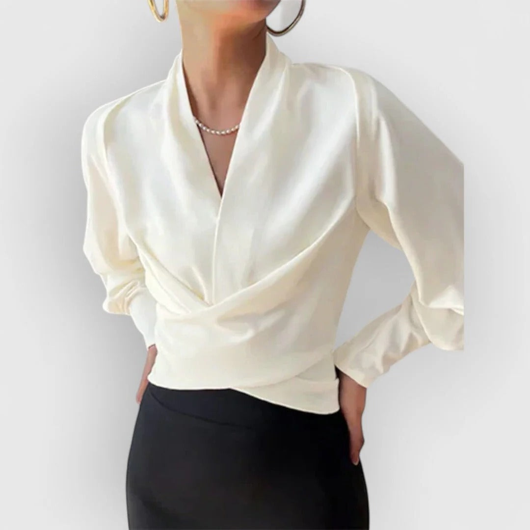 Marisol Satin Blouse - Image 4