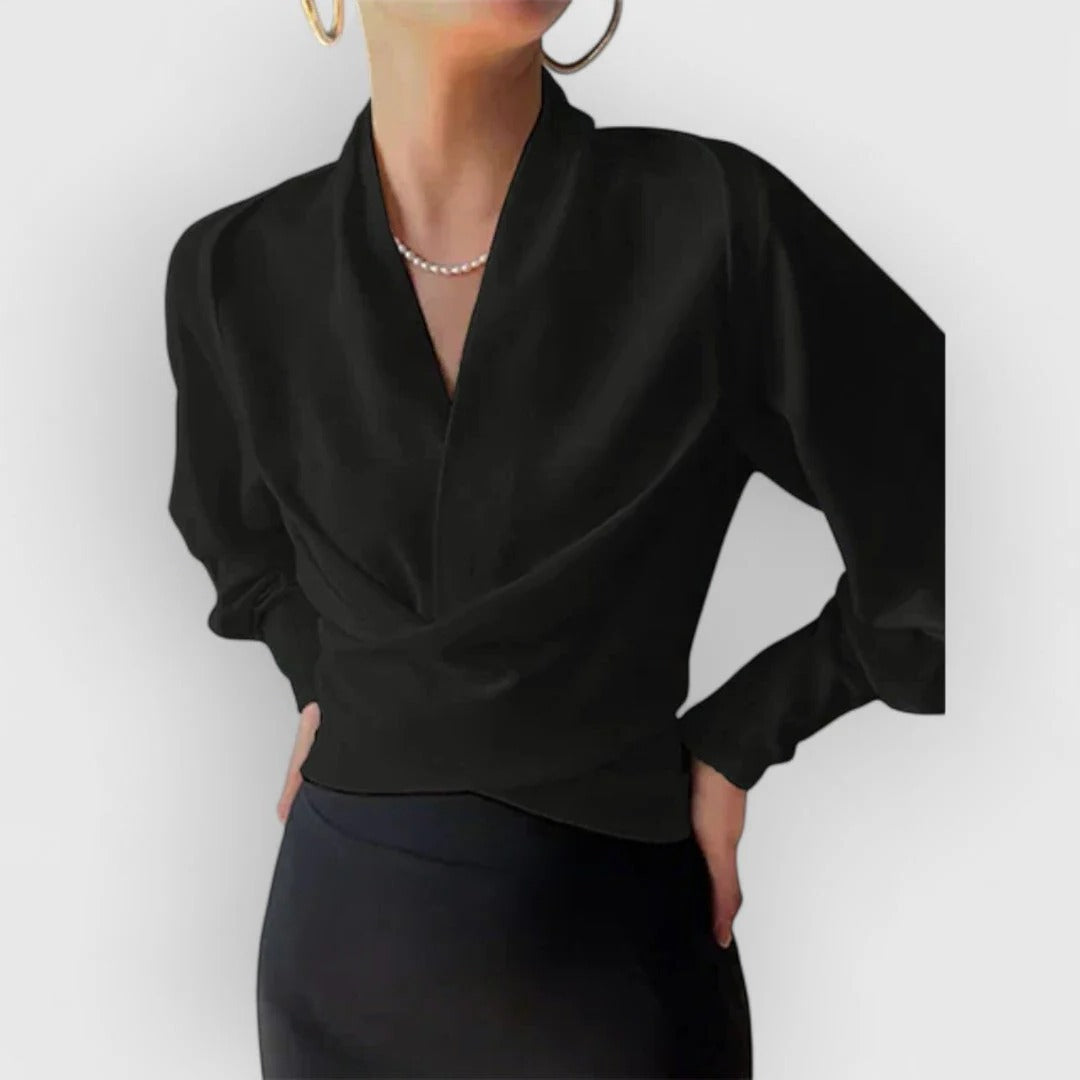 Marisol Satin Blouse - Image 3