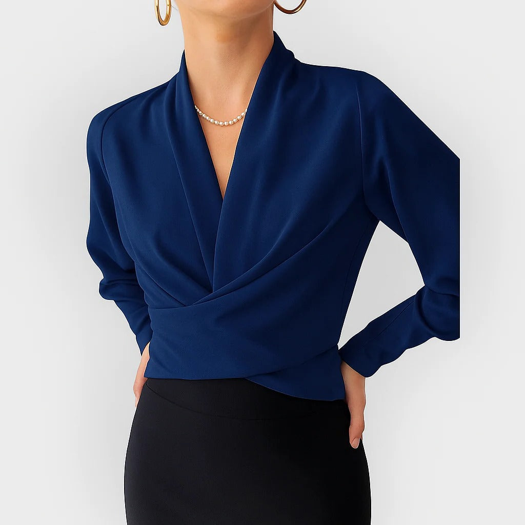 Marisol Satin Blouse - Image 1