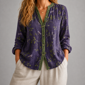 Willa Botanical Blouse