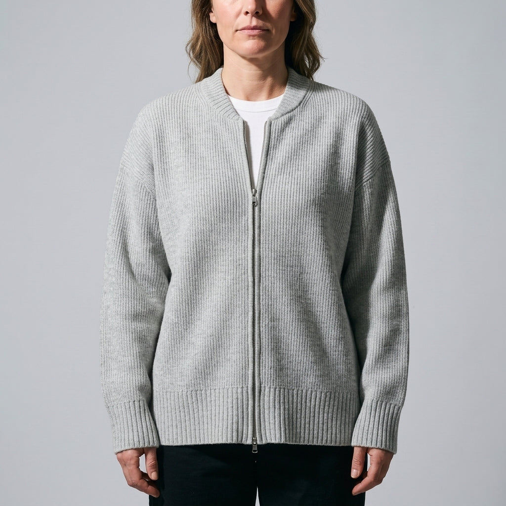 Fenella Zip Cardigan - Image 1