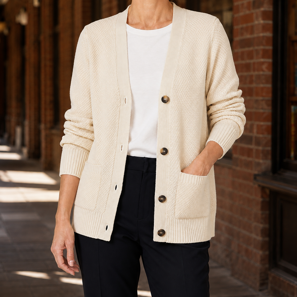 Liliana V Neck Sweater - Image 1