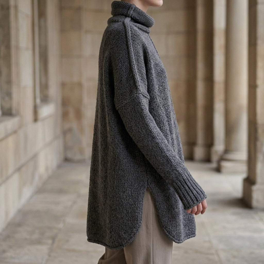 Florence Stacked Collar Sweater - Image 2