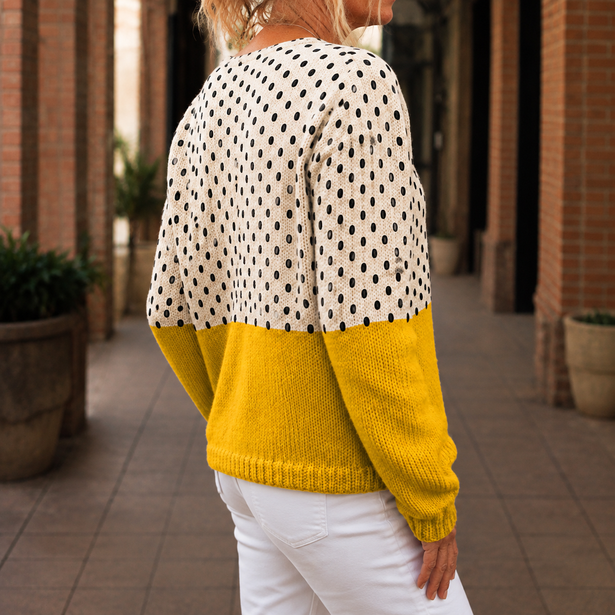 Giselle Colorblock Cardigan - Image 2
