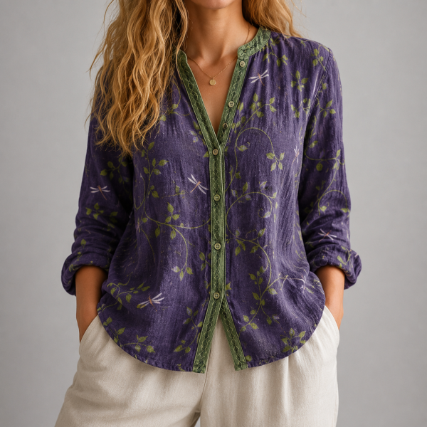 Willa Botanical Blouse