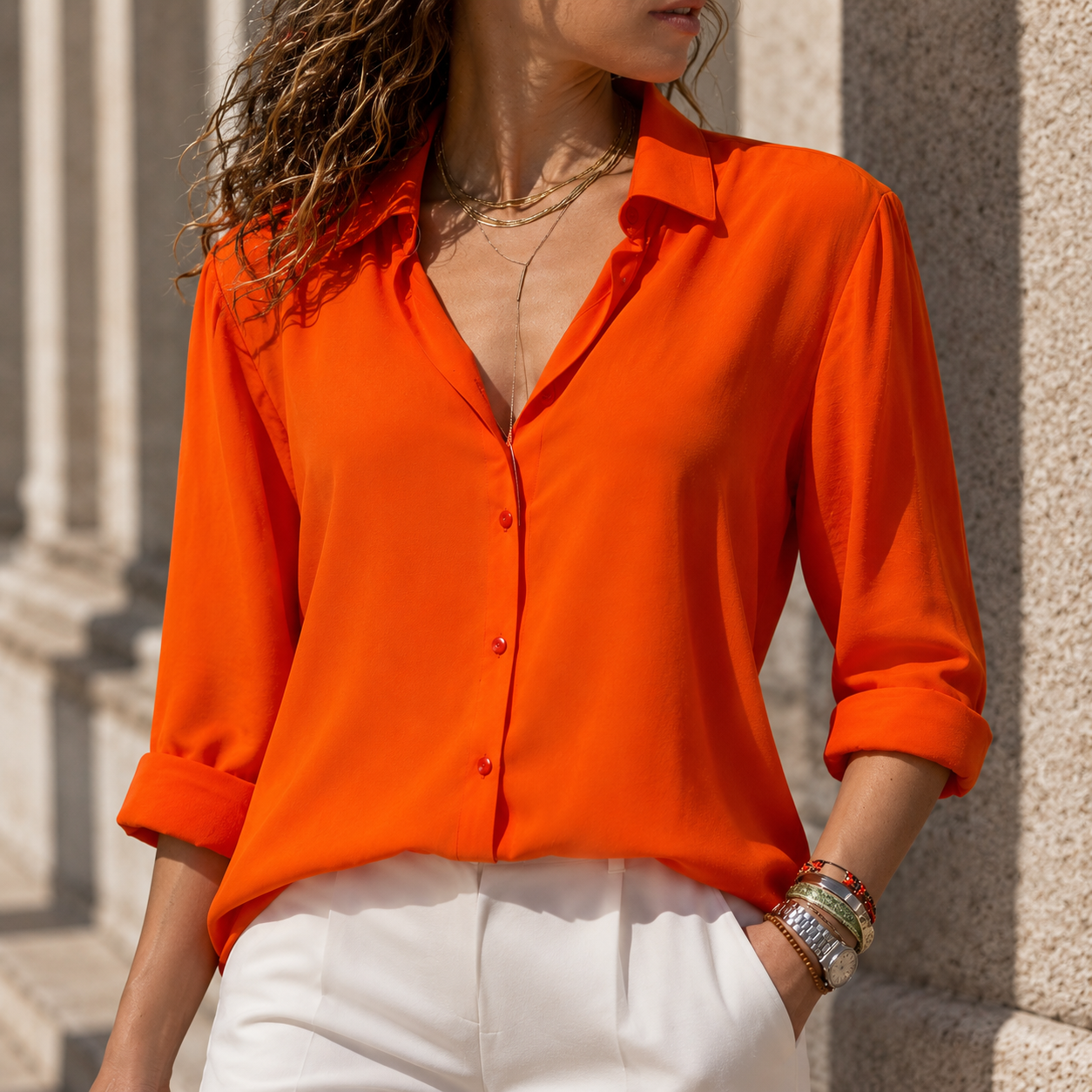 Elodie Fluid Blouse - Image 3