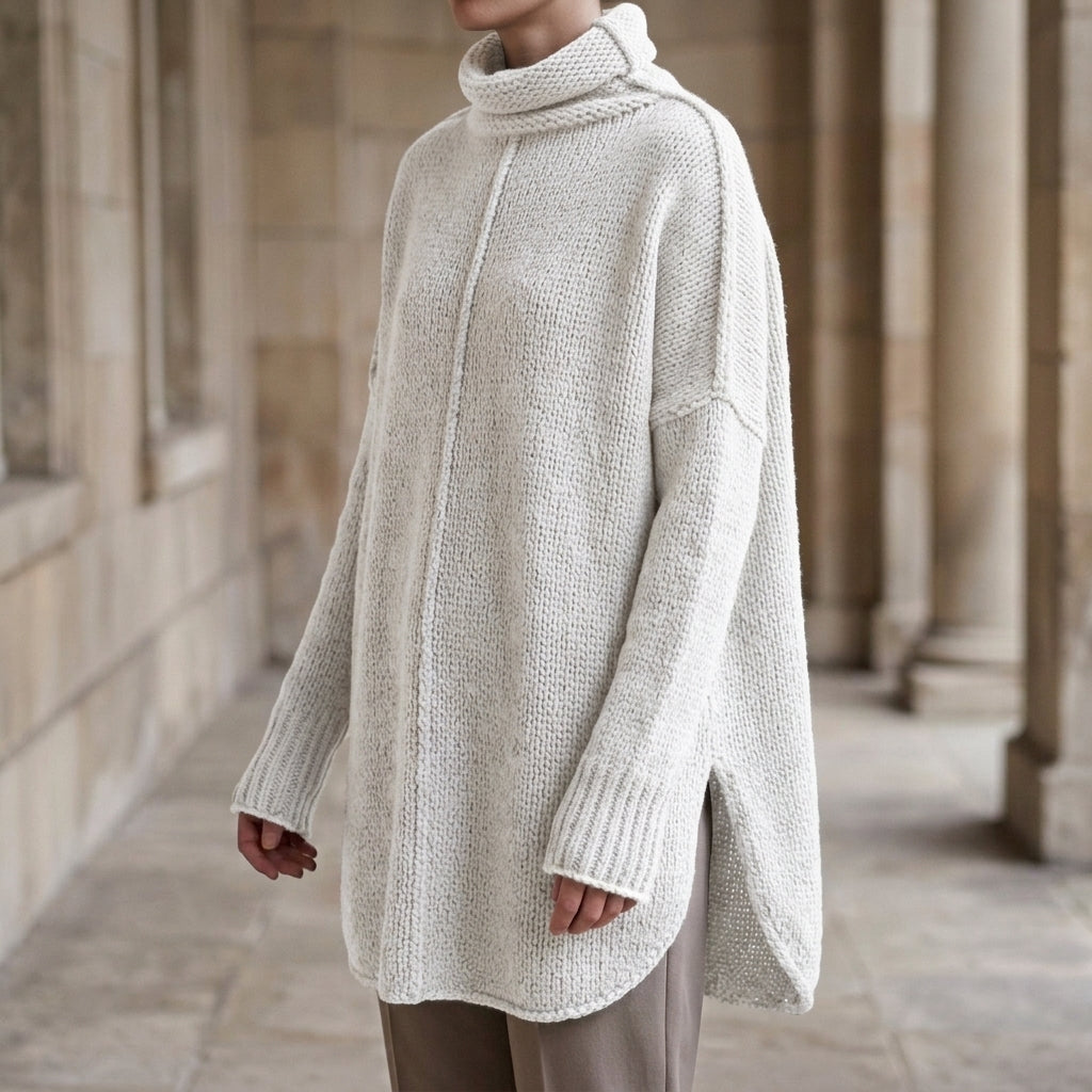 Florence Stacked Collar Sweater - Image 3