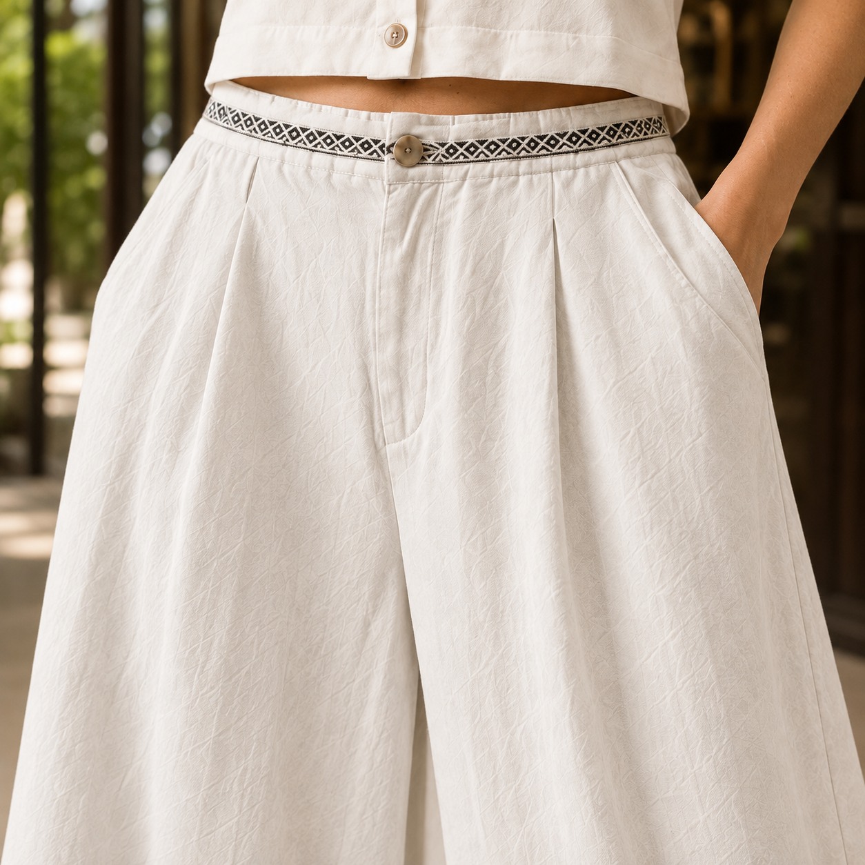 Valeria Wide Leg Pants - Image 3