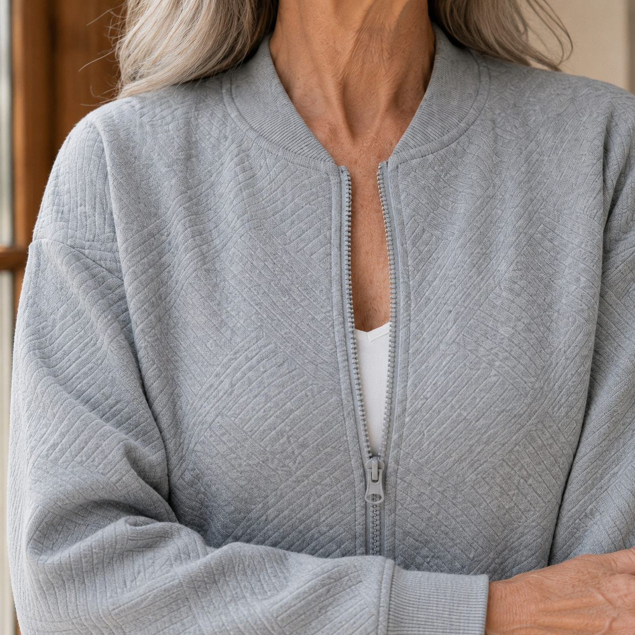 Estella Textured Jacket - Image 3