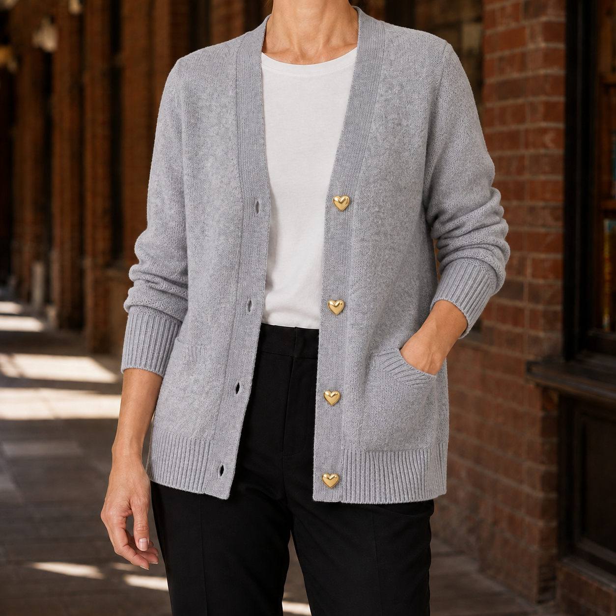 Liliana V Neck Sweater - Image 4