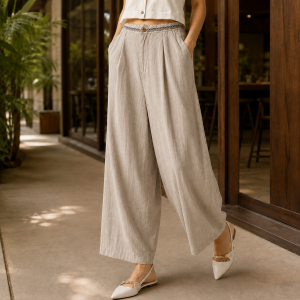 Valeria Wide Leg Pants - Image 4
