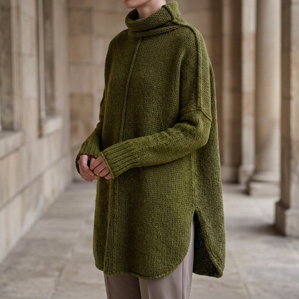 Florence Stacked Collar Sweater - Image 4
