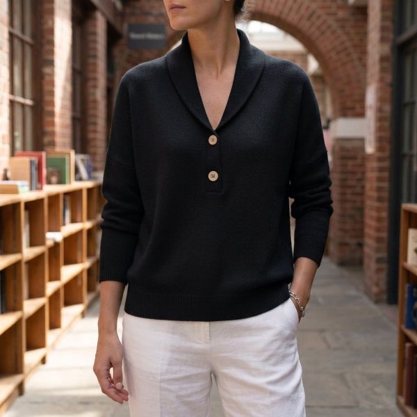 Livia Shawl Collar Sweater