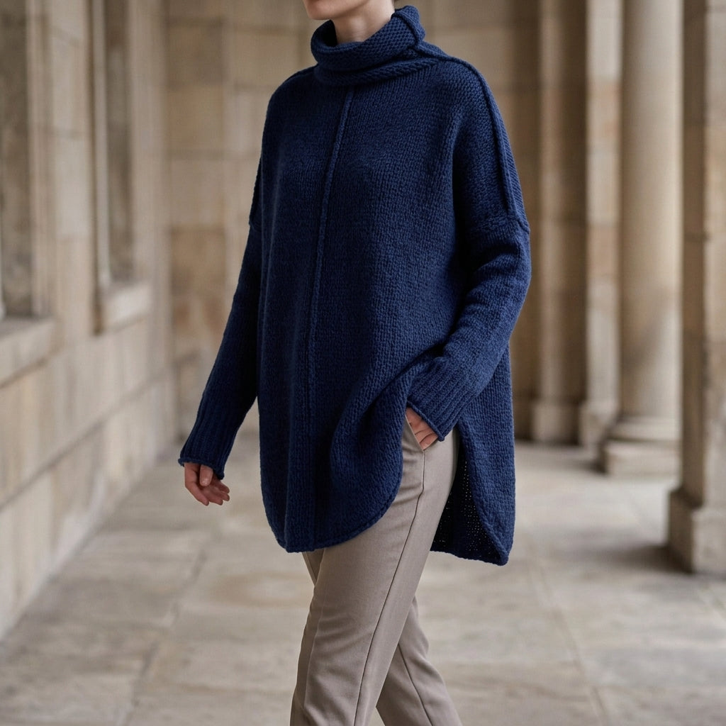 Florence Stacked Collar Sweater - Image 5