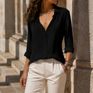 Elodie Fluid Blouse - Image 5