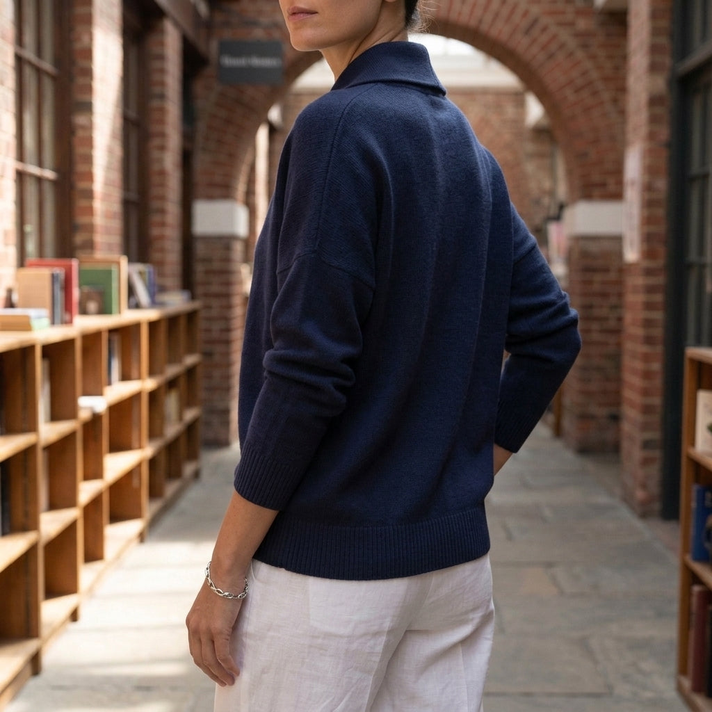 Livia Shawl Collar Sweater - Image 7