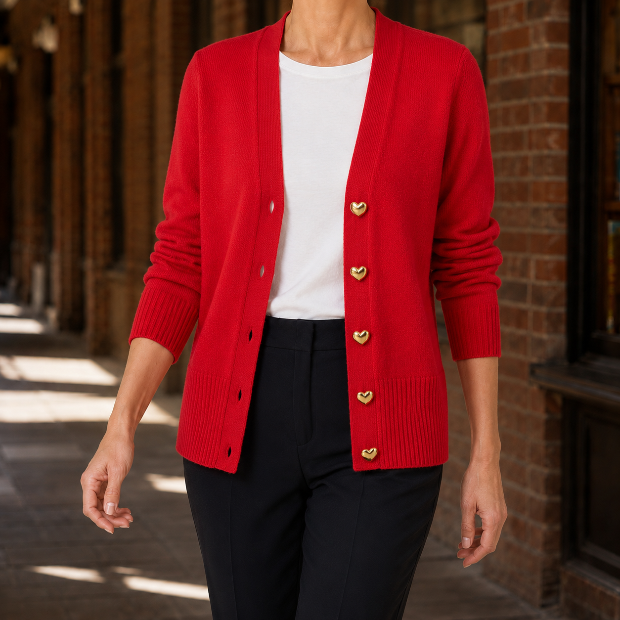 Liliana V Neck Sweater - Image 7