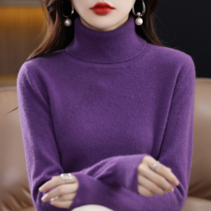 Elena Cashmere Turtleneck - Image 4