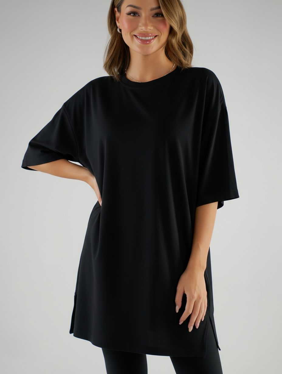 SereneSoft Oversized Sleep Tee - Image 1