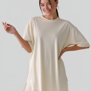 SereneSoft Oversized Sleep Tee - Image 4