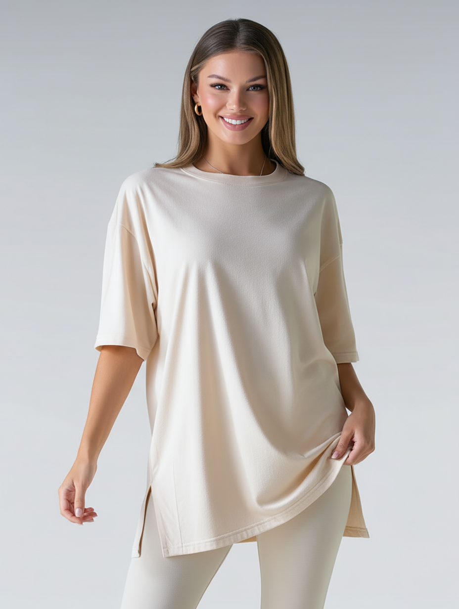 SereneSoft Oversized Sleep Tee - Image 3