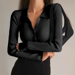 Marisse Ribbed Top - Image 5