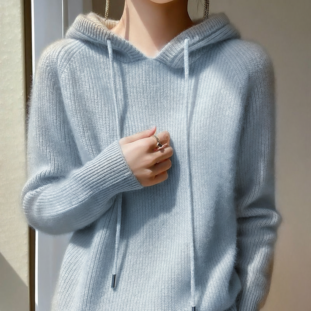 Celeste Cashmere Cloud Hoodie - Image 1