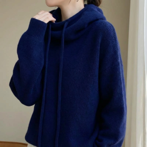 Luna Merino Knit Hoodie - Image 5