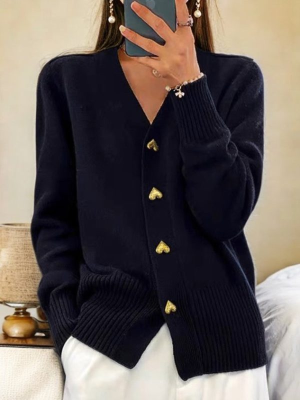 Women's Warm Wool Cardigan