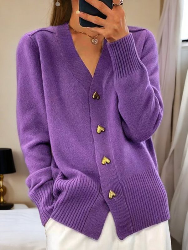 Women's Warm Wool Cardigan